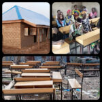Construction of a block of classroom, furnished for 40 pupils and 2 teachers, at Agwara LGA Niger state; July, 2023